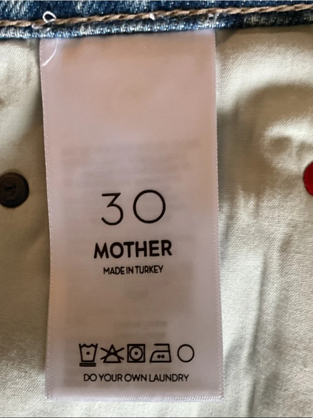 MOTHER  Snacks The Main Course Short Fray Chew Toy 30 NWT Style 4333-1321 - Picture 9 of 13